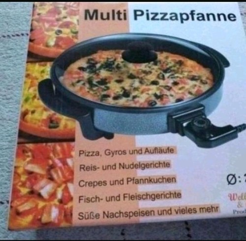 Multimedia pizza pfanne - multimedia,