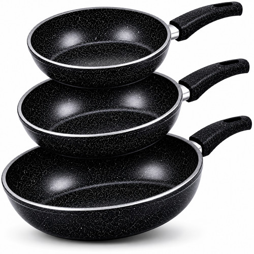 3er bratpfannen set 28cm - 3er, 20/24/28cm