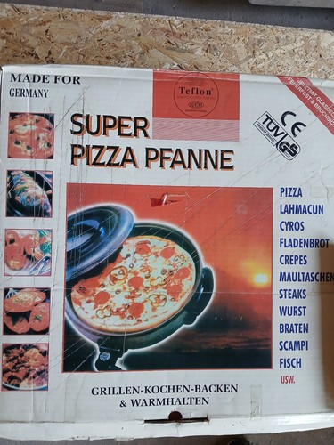 Elektrische pizza pfanne - elektrische,