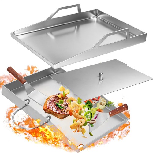 Edelstahl grillplatte plancha - edelstahl,