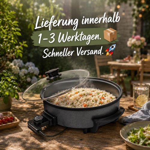 Elektrische bratpfanne pizza - bratpfanne,