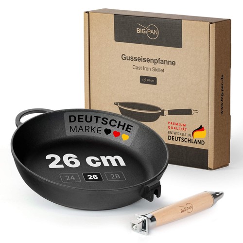 Premium gusseisenpfanne cm - premium, 26