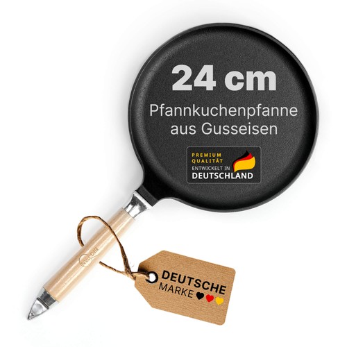 Premium crêpepfanne gusseisen - crêpepfanne,