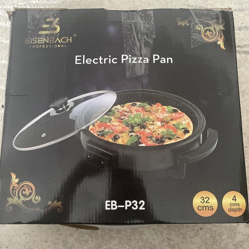 Elektrische pizza pfanne mit - elektrische, pizza-pfanne